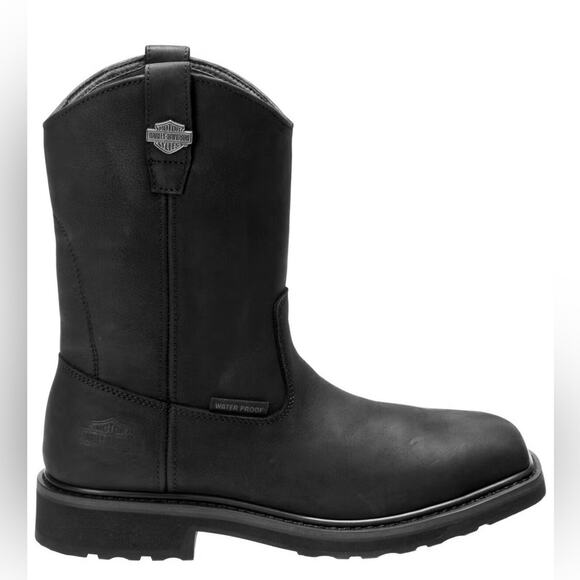 NEW Harley Davidson Men\'s Altman Waterproof Western Work Boots - Soft Toe 12M main image 5